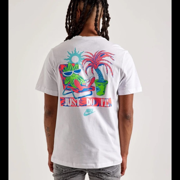 Nike Men's NSW Spring Break SUN Short Sleeve Shirt L - Picture 1 of 4